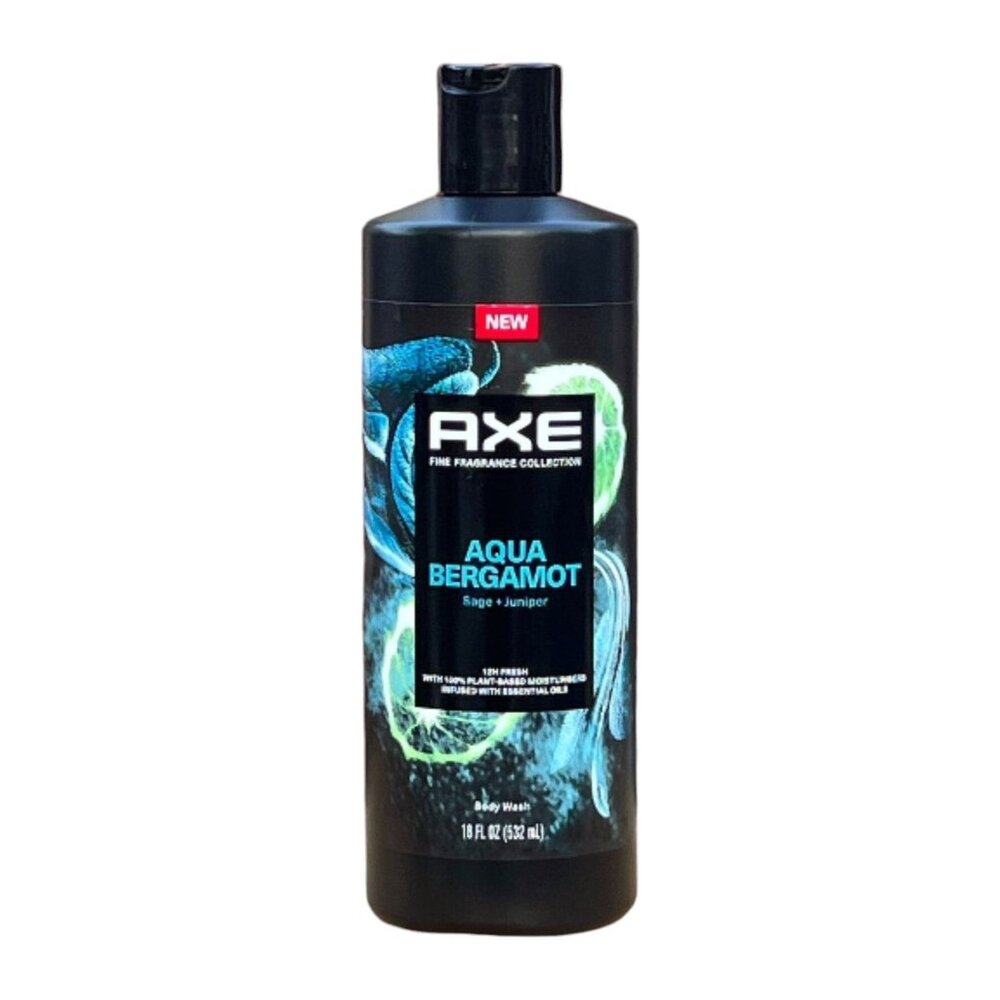 Axe - Fine Fragrance Body Wash - Aqua Bergamot Sage + Juniper (16 fl oz)